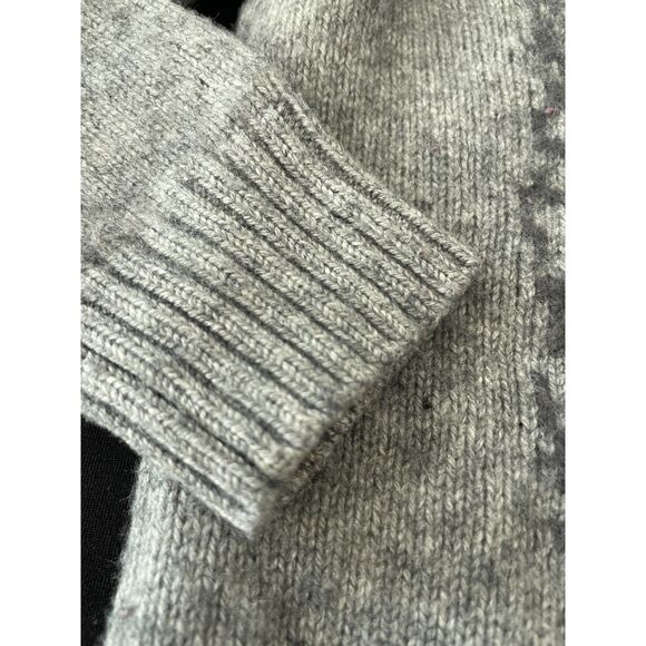 ~ Stella McCartney 3yr Cashmere Silk Sweater for BabyGap Girls Gray Pink Leopard - Picture 8 of 12